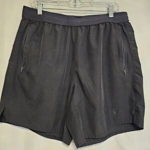 TITIN Versatile Black Athletic Shorts for Men LARGE